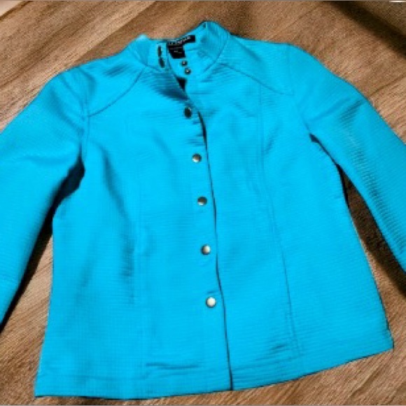 Scott Taylor Jackets & Blazers - Elegant Teal Women's Blazer